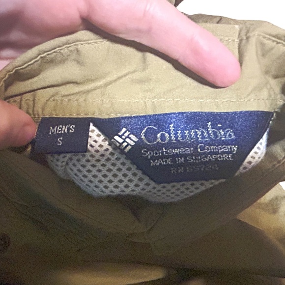 Columbia Sportswear Shooting Shirt Men’s Small Quilted Shoulder Hunting Fishing - Picture 2 of 13